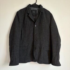 All Saints Dark Gray Tailored Blazer Size 42